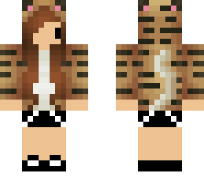 chibi tiger girl