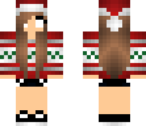 christmas herobrine girl