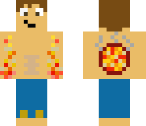 boy with fire powers