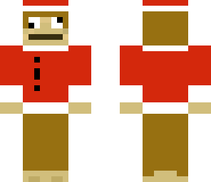 crazy santa monkey