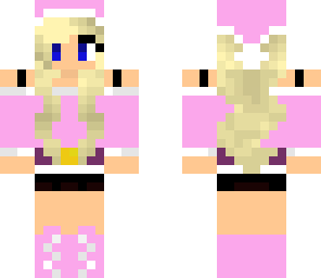 pink santa girl
