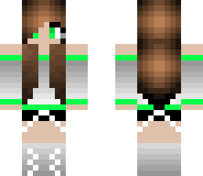 green gamer girl