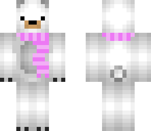 polar bear scarf