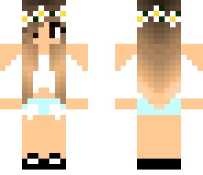 flower crown girl