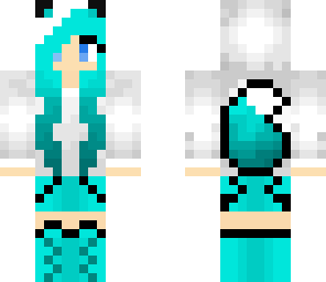 blue fox girl