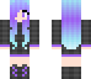 purple girl
