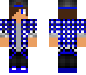 blue teenager