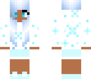 black snow queen
