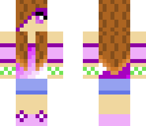 purple girl