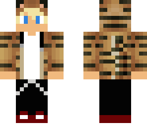 tiger boy blond