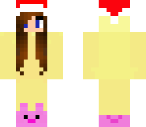 xmas yellow flying pig
