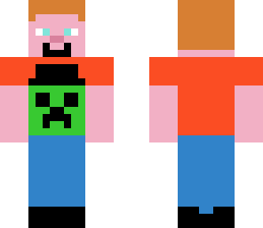 creeper hat shirt