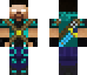 equiped herobrine