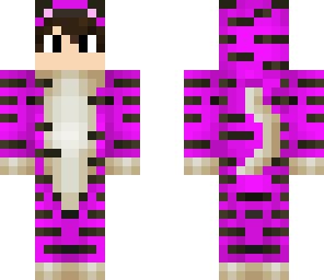 purple tiger boy