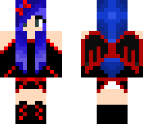blue goth dark angel