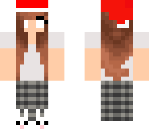christmas herobrine girl