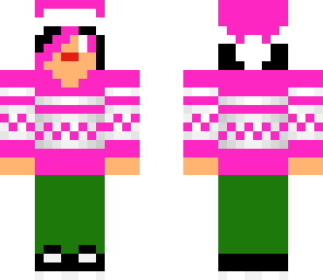 pink christmas boy 'updated'
