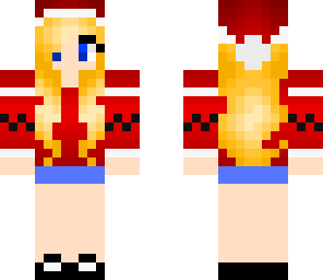 cute santa girl