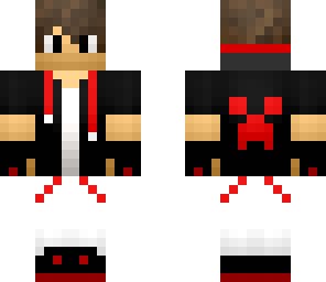 beast red hoodie skin