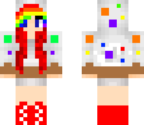 rainbow cake girl