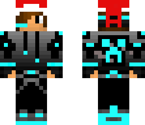blue neon guy cristmas edition updated