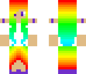 rainbow girl
