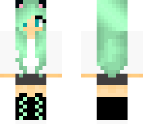 cyan girl