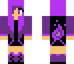 purple flames