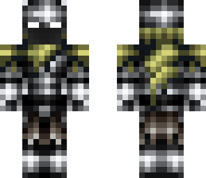 bedrock armor herobrine yellow