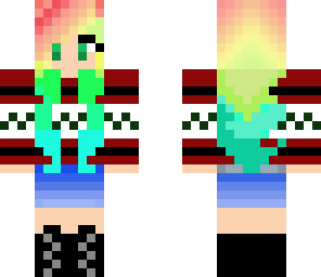 rainbow christmas edit