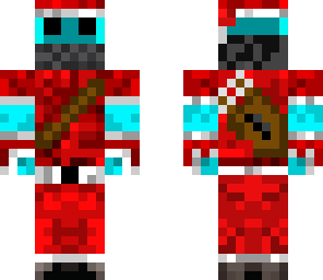 christmas blue slime archer