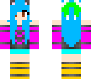 rainbow girl