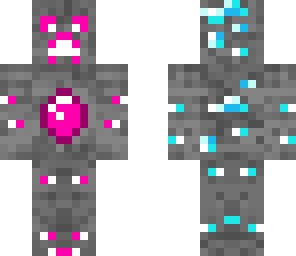 blue and pink diamond creeper