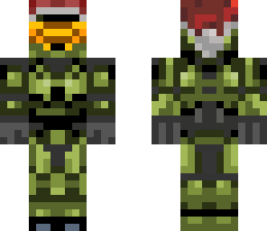 halo master chief santa hat