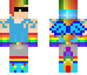 rainbowdash in rainbow