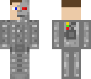 robot with mask