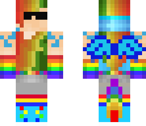 rainbowdash in rainbow uptaed