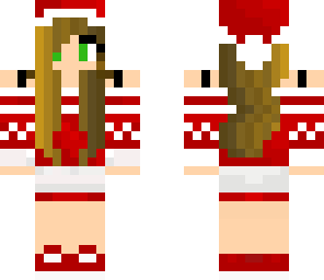 super cute santa girl