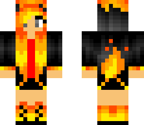 blazing fire girl
