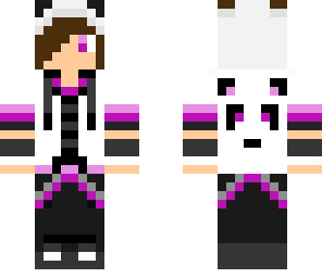 purple panda boy
