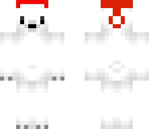 santa polar bear