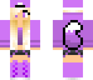 purple girl