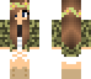 cute camo girl