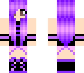 fixed purple gamer girl