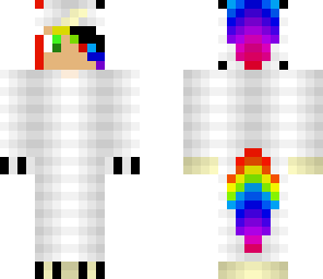 rainbow boy unicorn