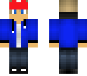 blonde hair blur eye santa skin