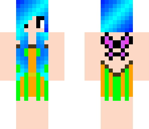 blue hair fairy