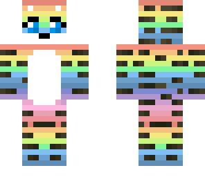 magical baby rainbow tiger girl