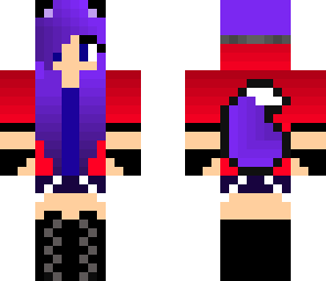 girl red blue