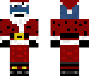 cookie monster santa